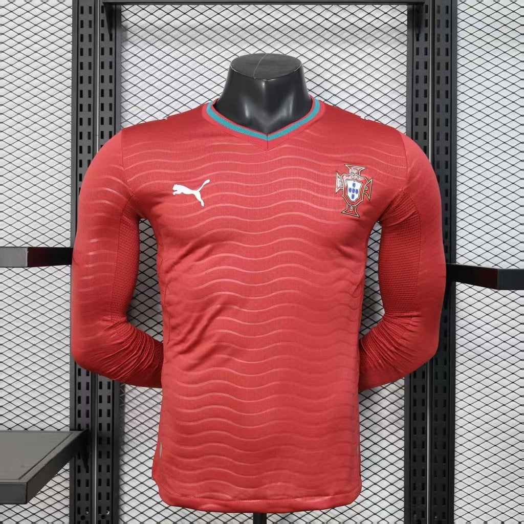 PORTUGAL LOCAL 2026 VERSIÓN PLAYER MANGA LARGA