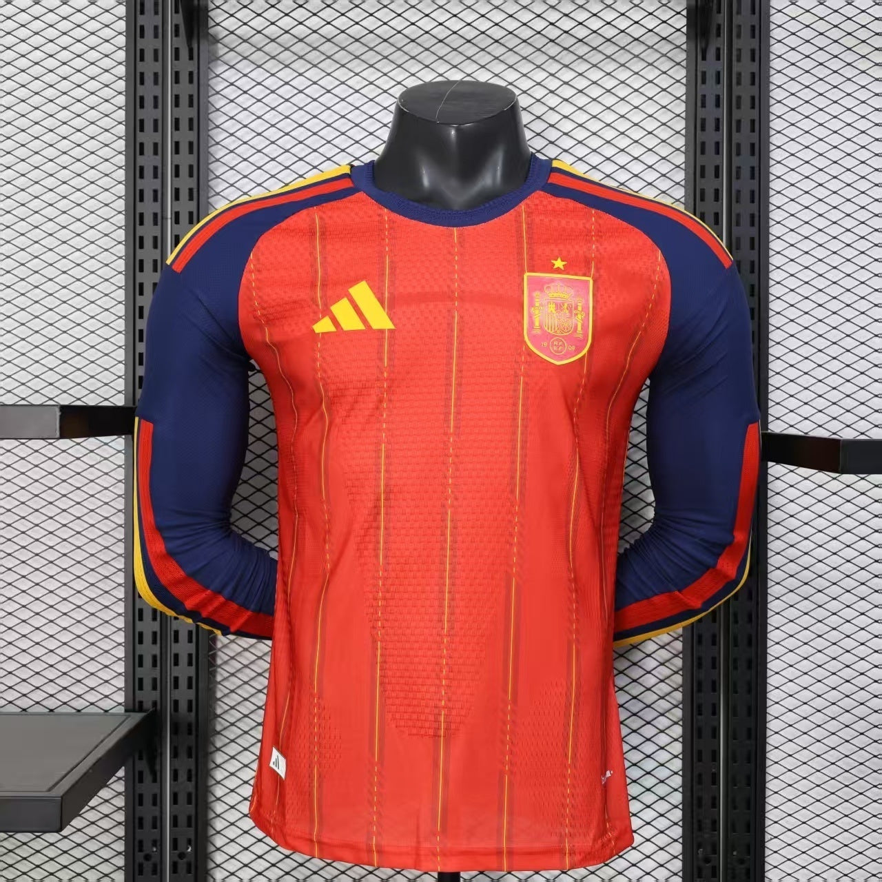 ESPAÑA LOCAL 2026 VERSIÓN PLAYER MANGA LARGA