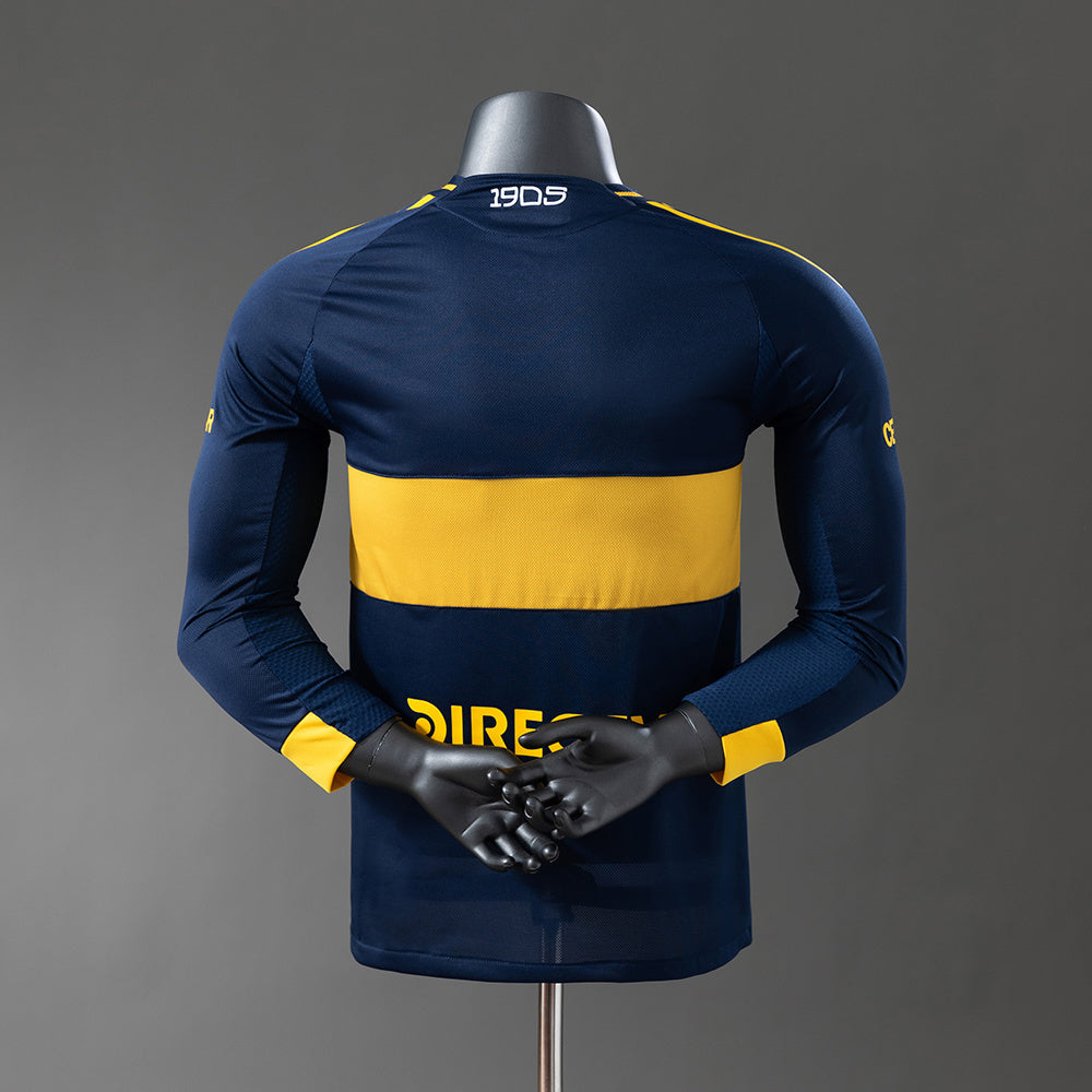 BOCA JUNIORS LOCAL 25/26 VERSIÓN PLAYER MANGA LARGA