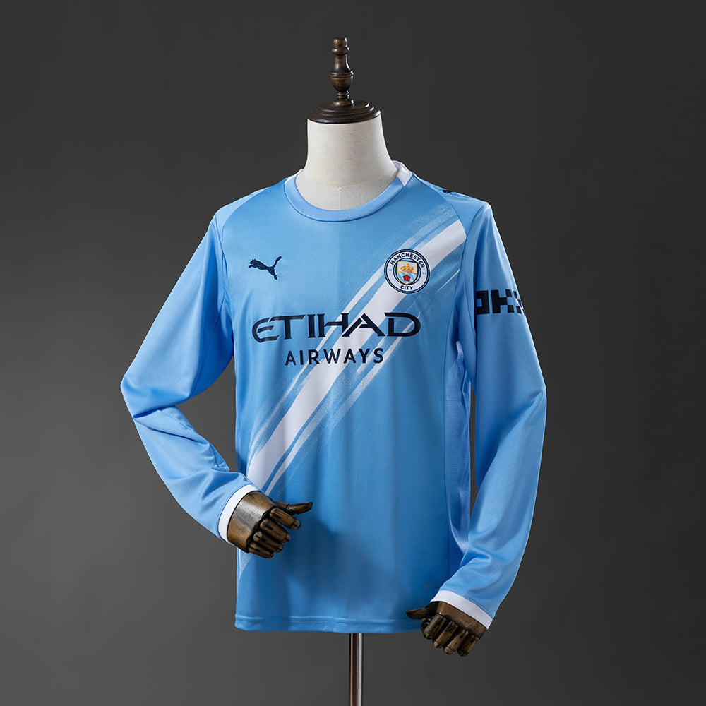 MANCHESTER CITY LOCAL 25/26 VERSIÓN FAN MANGA LARGA
