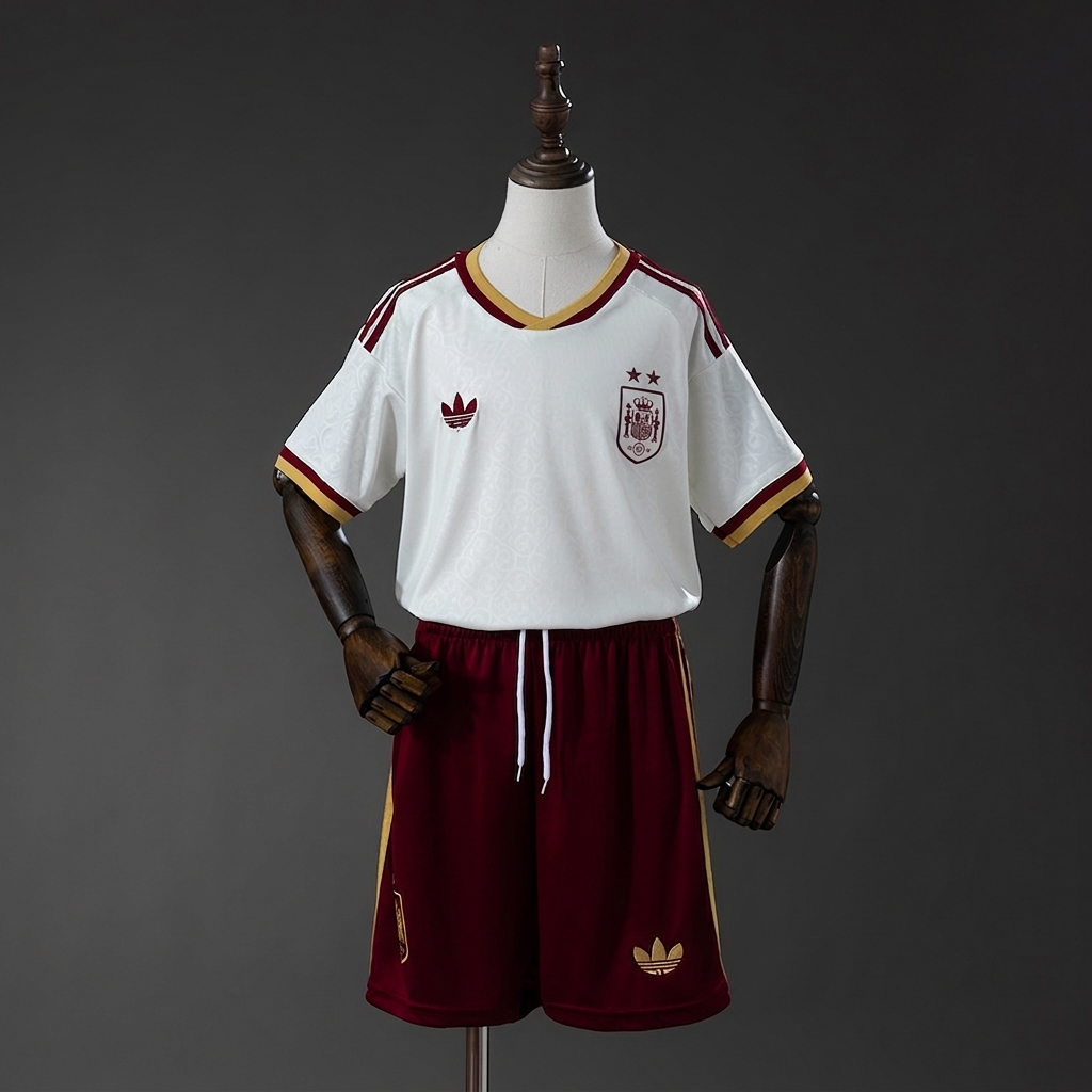 CONJUNTO DE NIÑO ESPAÑA 2026 VISITANTE