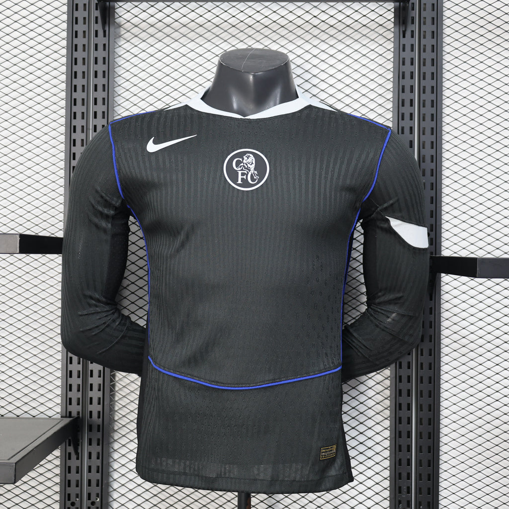 CHELSEA ALTERNATIVA 25/26 VERSIÓN PLAYER MANGA LARGA