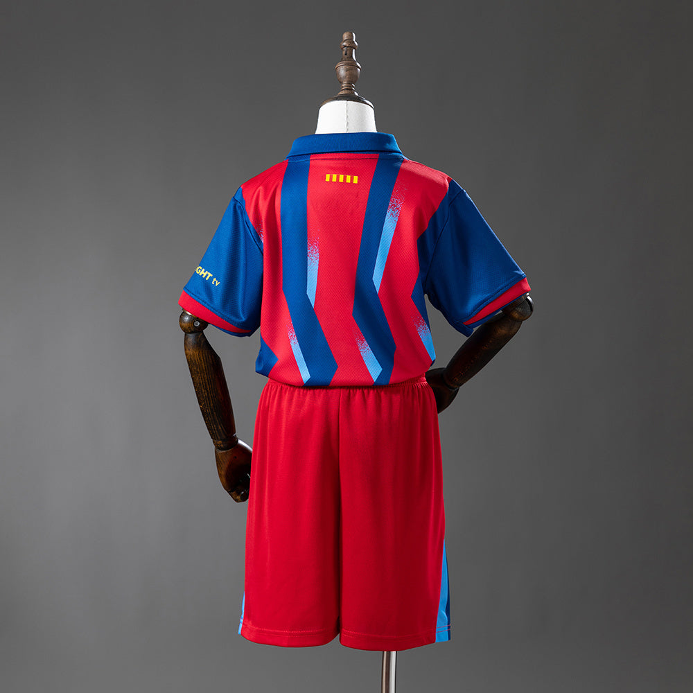 CONJUNTO DE NIÑO BARCELONA 4TA EQUIPACIÓN