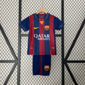 CONJUNTO DE NIÑO BARCELONA RETRO 2015 LOCAL